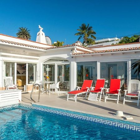Relaxing Villa Heated Pool Luxurious Views Massage Santa Úrsula Dış mekan fotoğraf