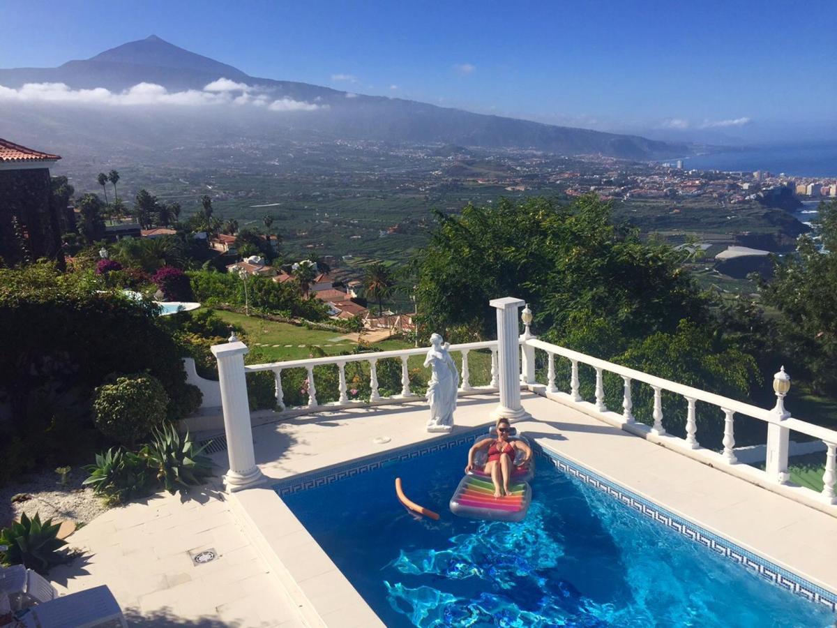 Relaxing Villa Heated Pool Luxurious Views Massage Santa Úrsula Dış mekan fotoğraf