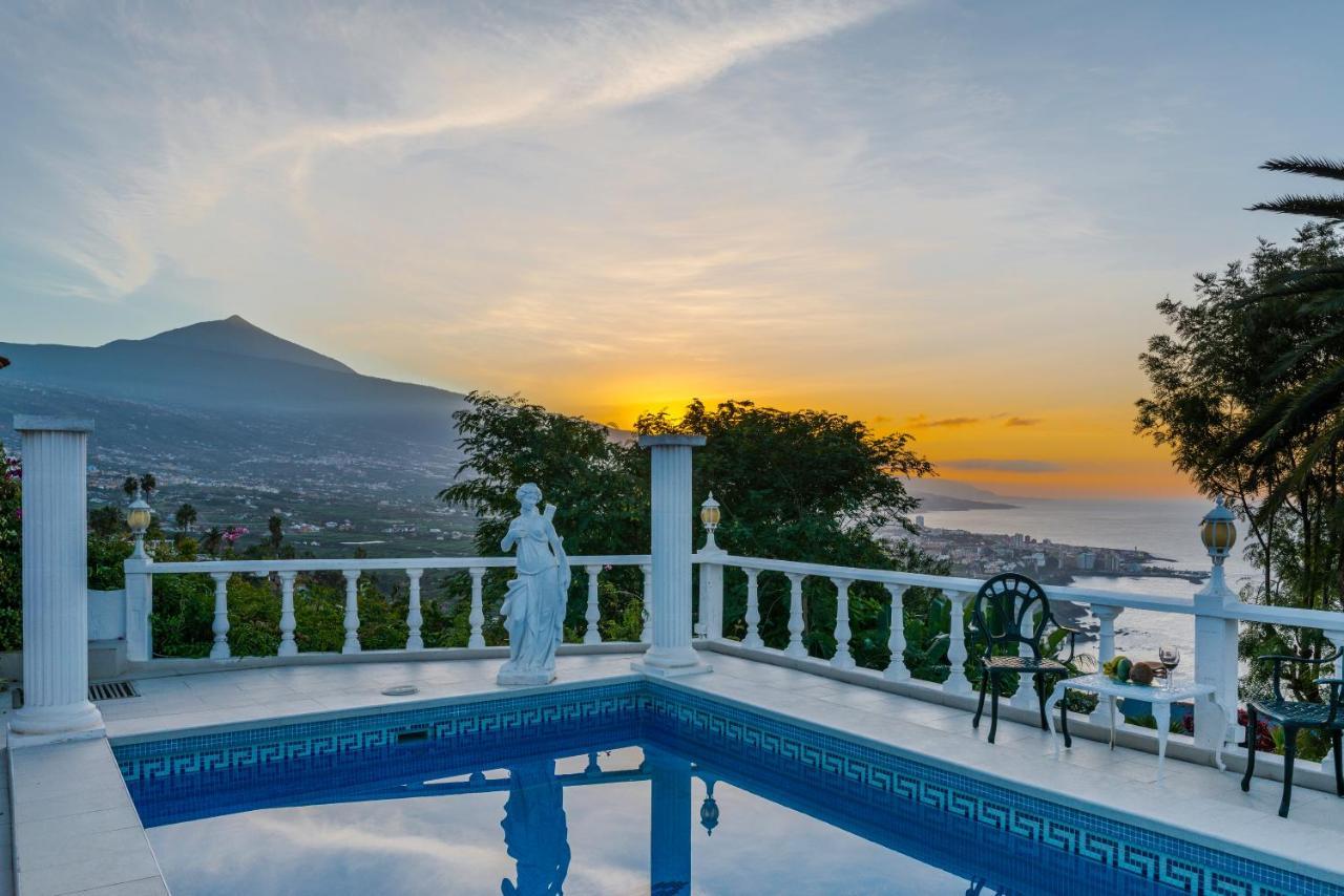Relaxing Villa Heated Pool Luxurious Views Massage Santa Úrsula Dış mekan fotoğraf