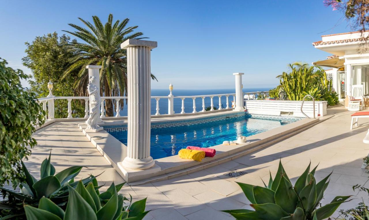 Relaxing Villa Heated Pool Luxurious Views Massage Santa Úrsula Dış mekan fotoğraf