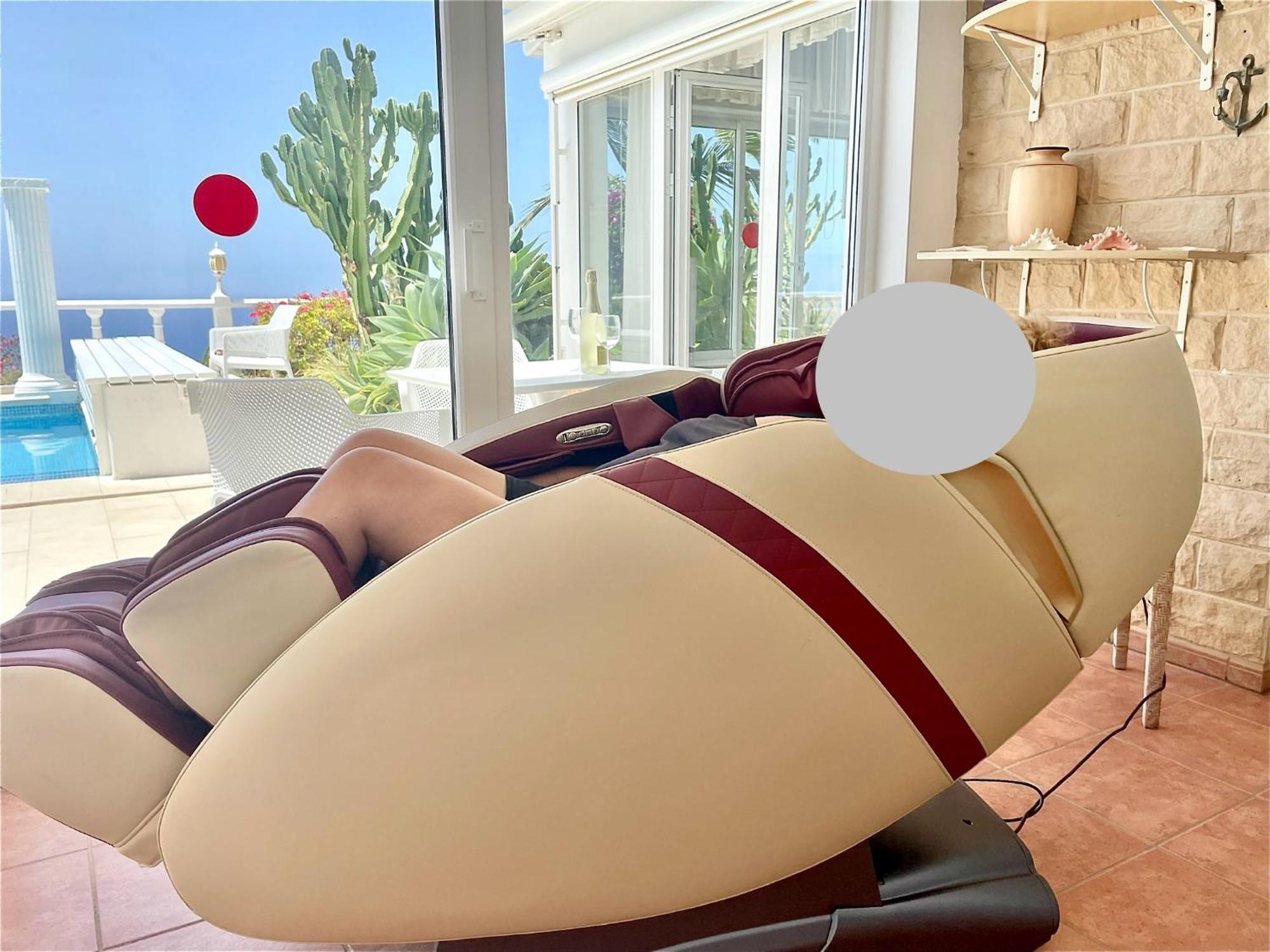 Relaxing Villa Heated Pool Luxurious Views Massage Santa Úrsula Dış mekan fotoğraf